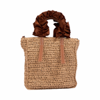 Everyday Earth – Straw Tote Bag – Brown