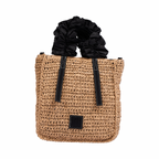 Everyday Earth – Straw Tote Bag – Black