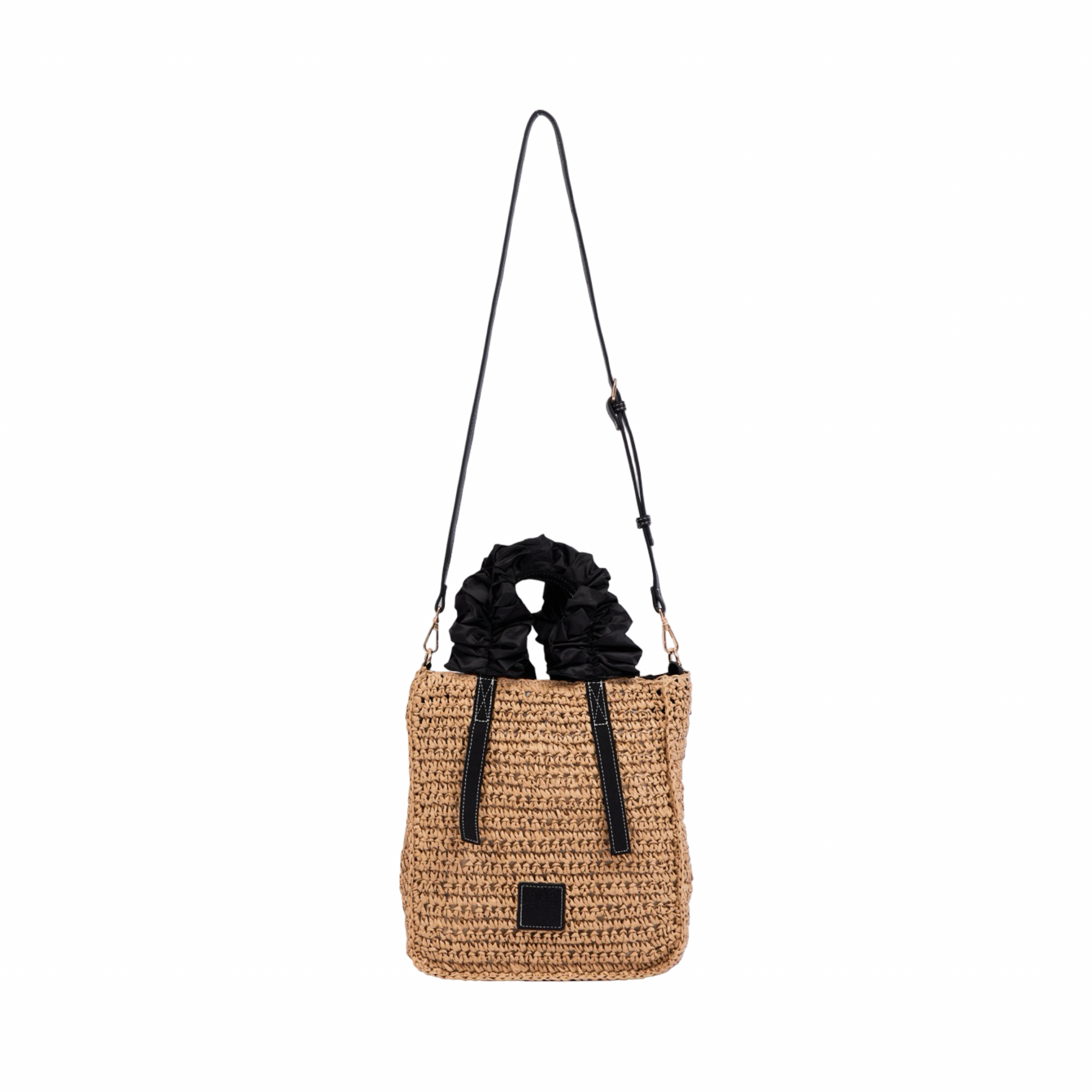 Everyday Earth – Straw Tote Bag – Black