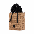 Everyday Earth – Straw Tote Bag – Black
