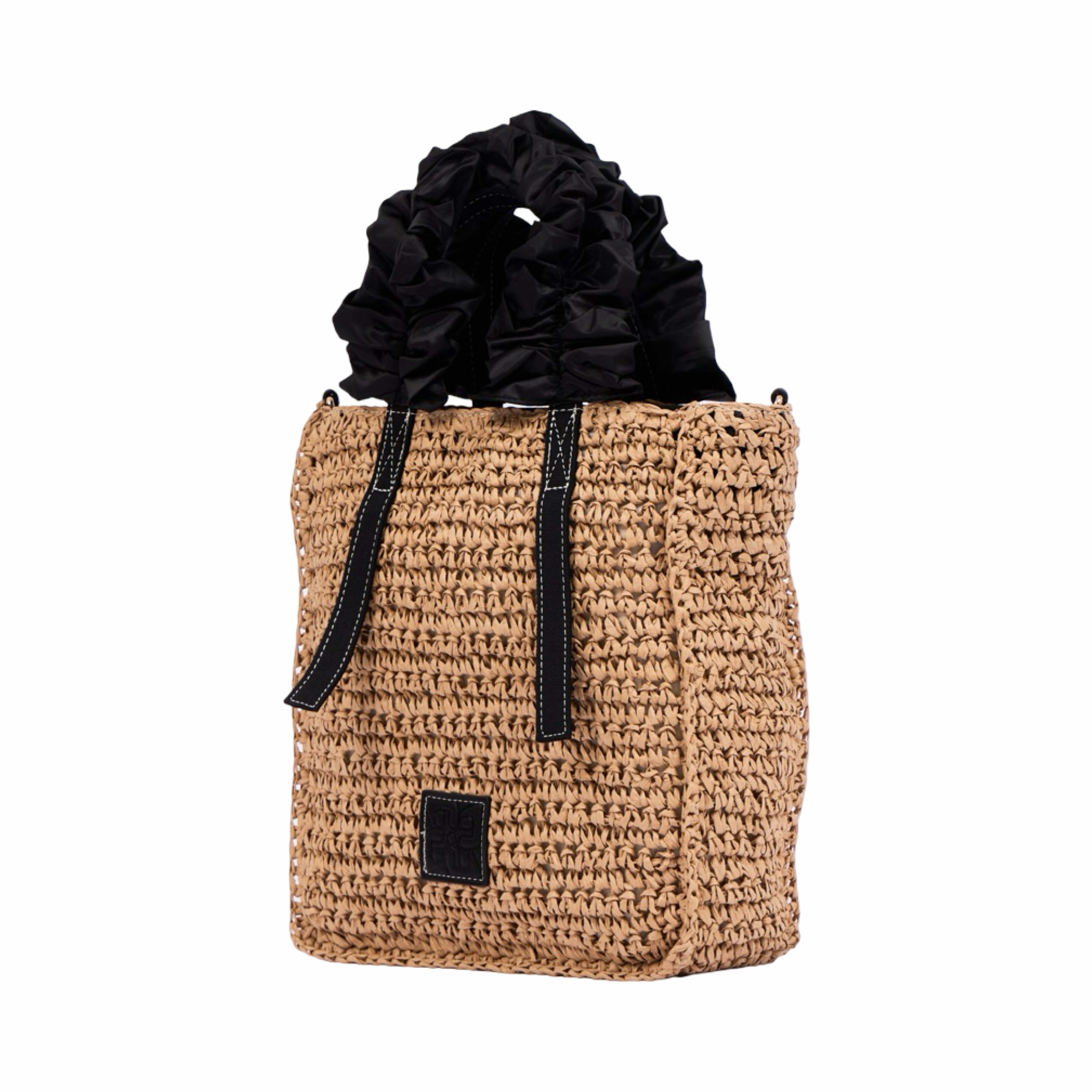 Everyday Earth – Straw Tote Bag – Black