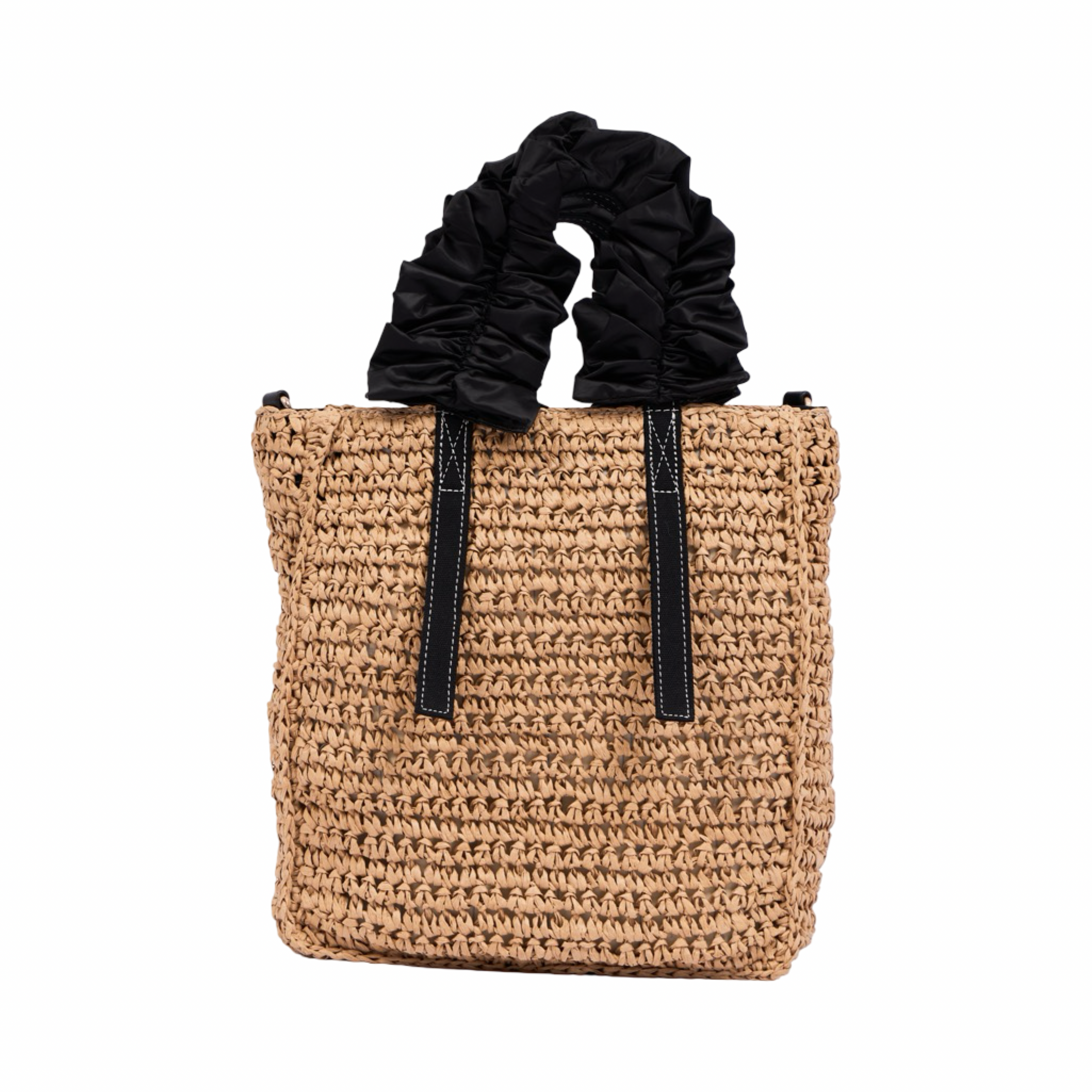 Everyday Earth – Straw Tote Bag – Black
