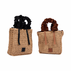 Everyday Earth – Straw Tote Bag – Black