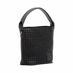 Urban Weave – Woven Tote Bag S – Black