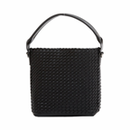 Urban Weave – Woven Tote Bag S – Black