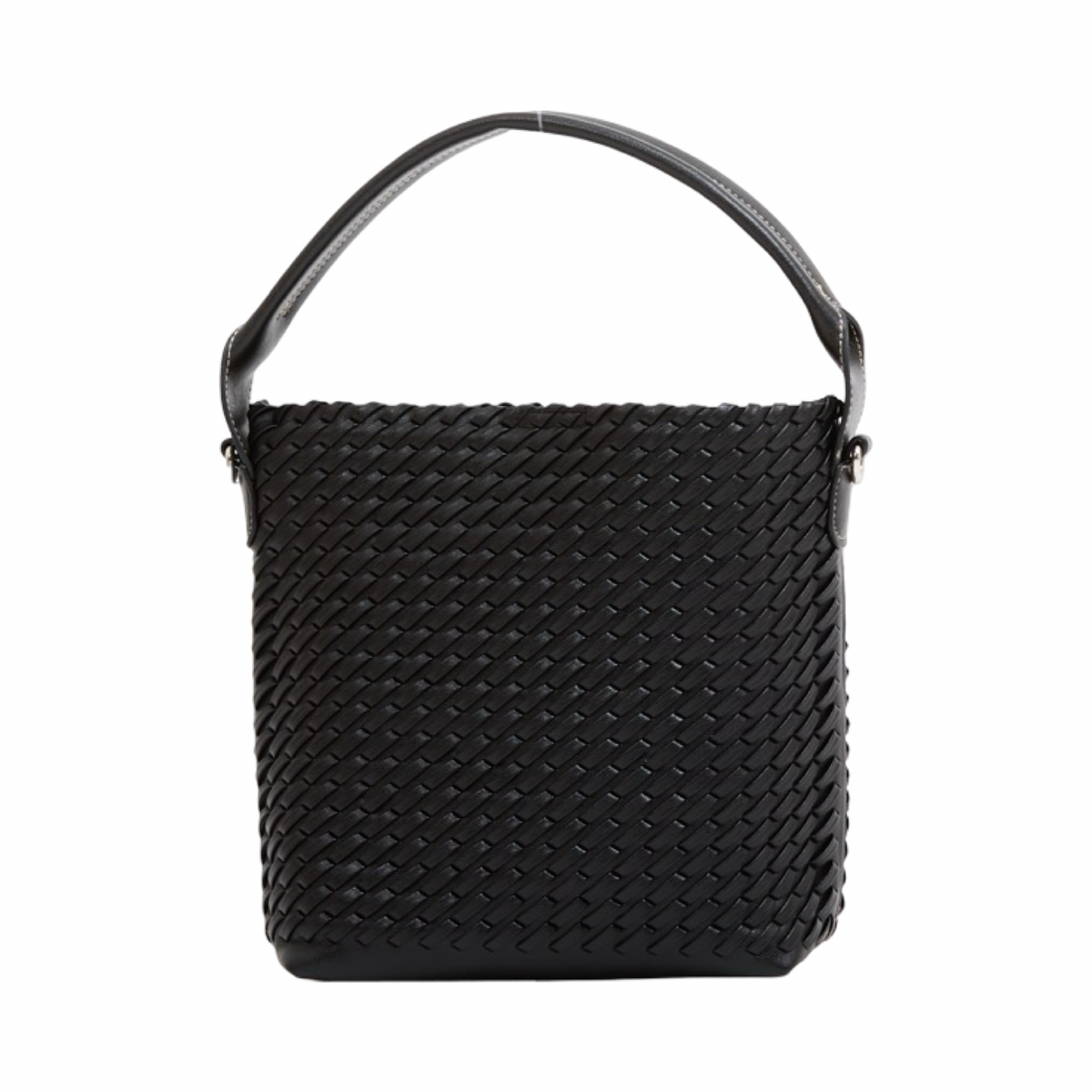 Urban Weave – Woven Tote Bag S – Black
