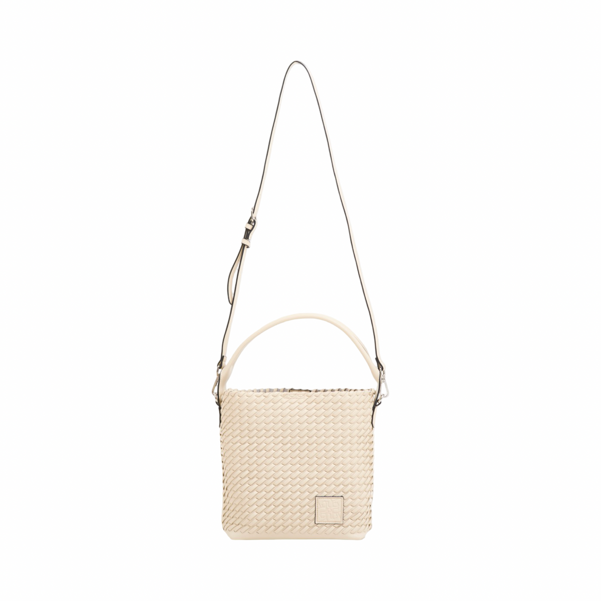 Urban Weave – Woven Tote Bag S – Beige