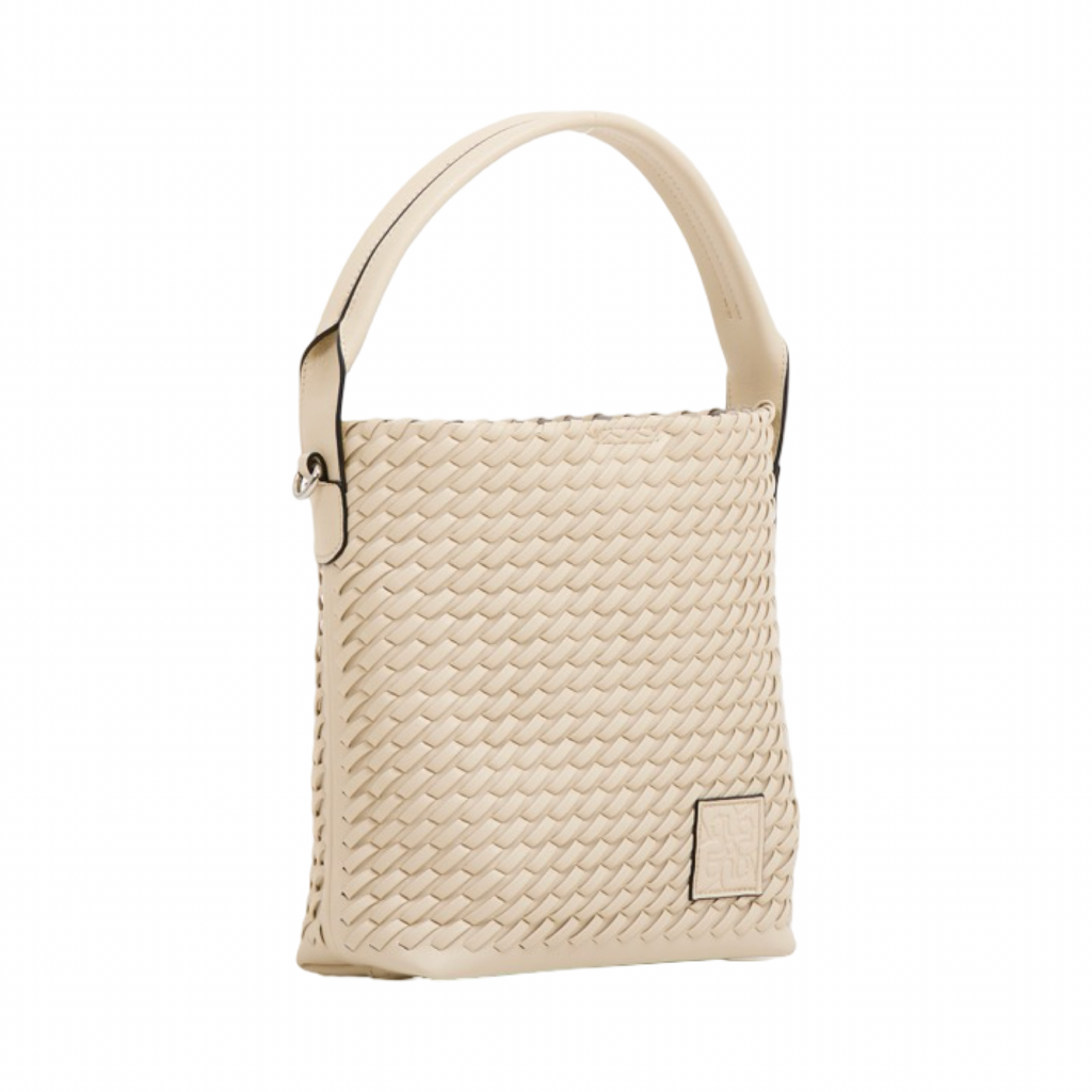 Urban Weave – Woven Tote Bag S – Beige