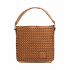 Urban Weave – Woven Tote Bag S – Brown