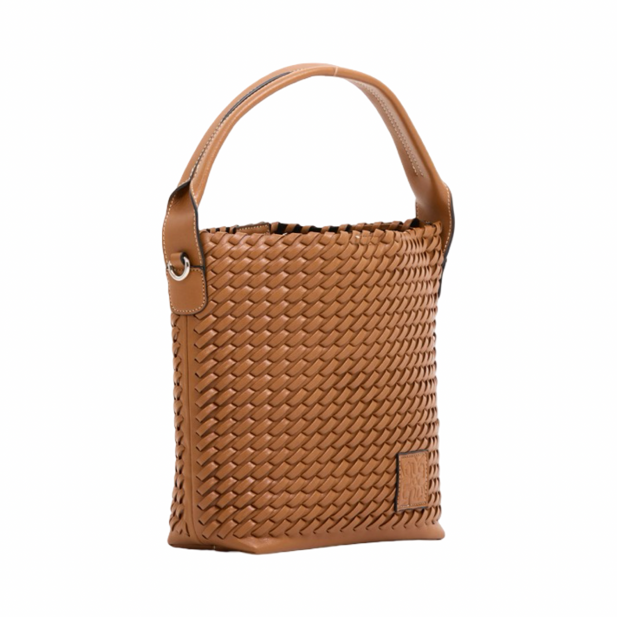 Urban Weave – Woven Tote Bag S – Brown