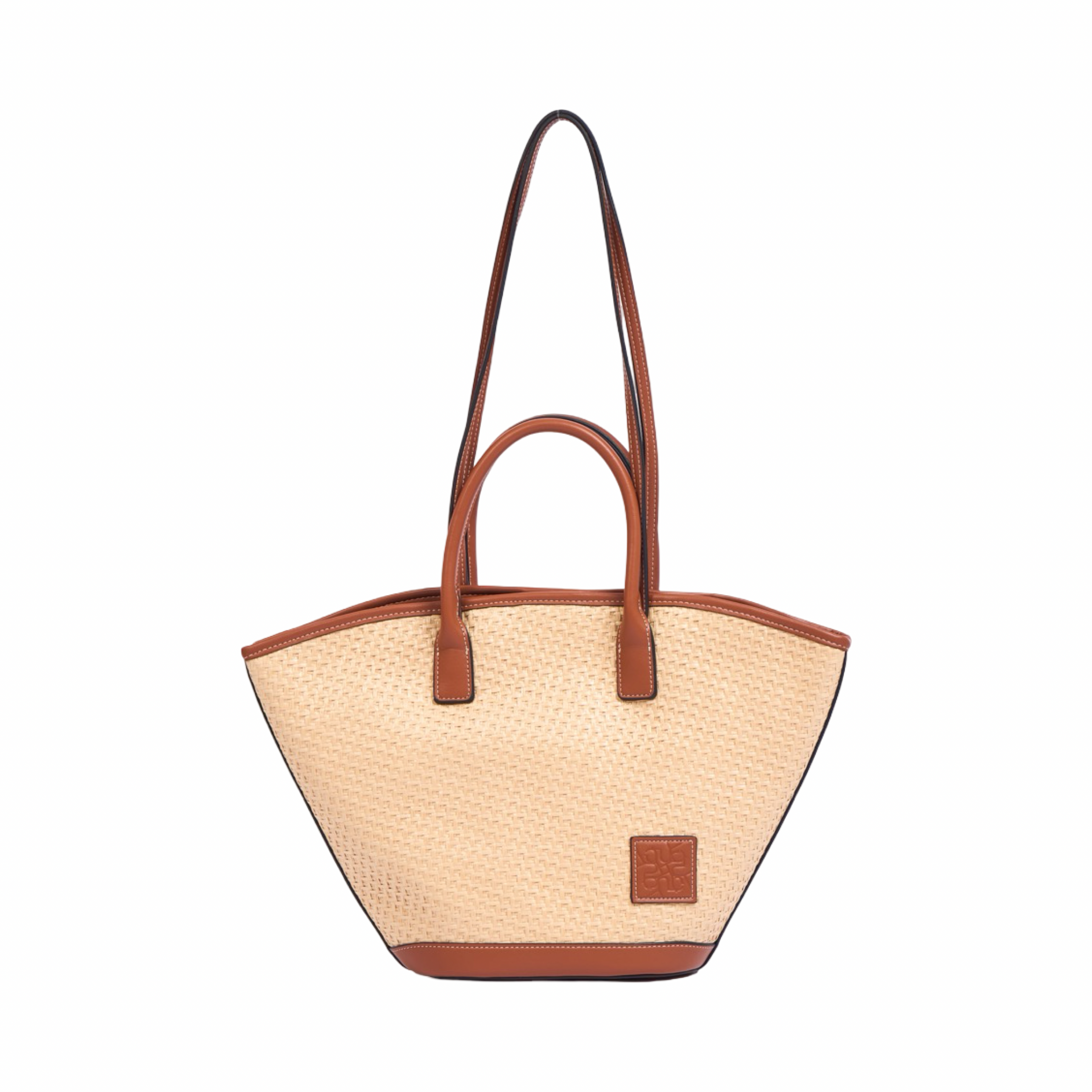 Artisan Vovage – Straw Shoulder Bag – Brown