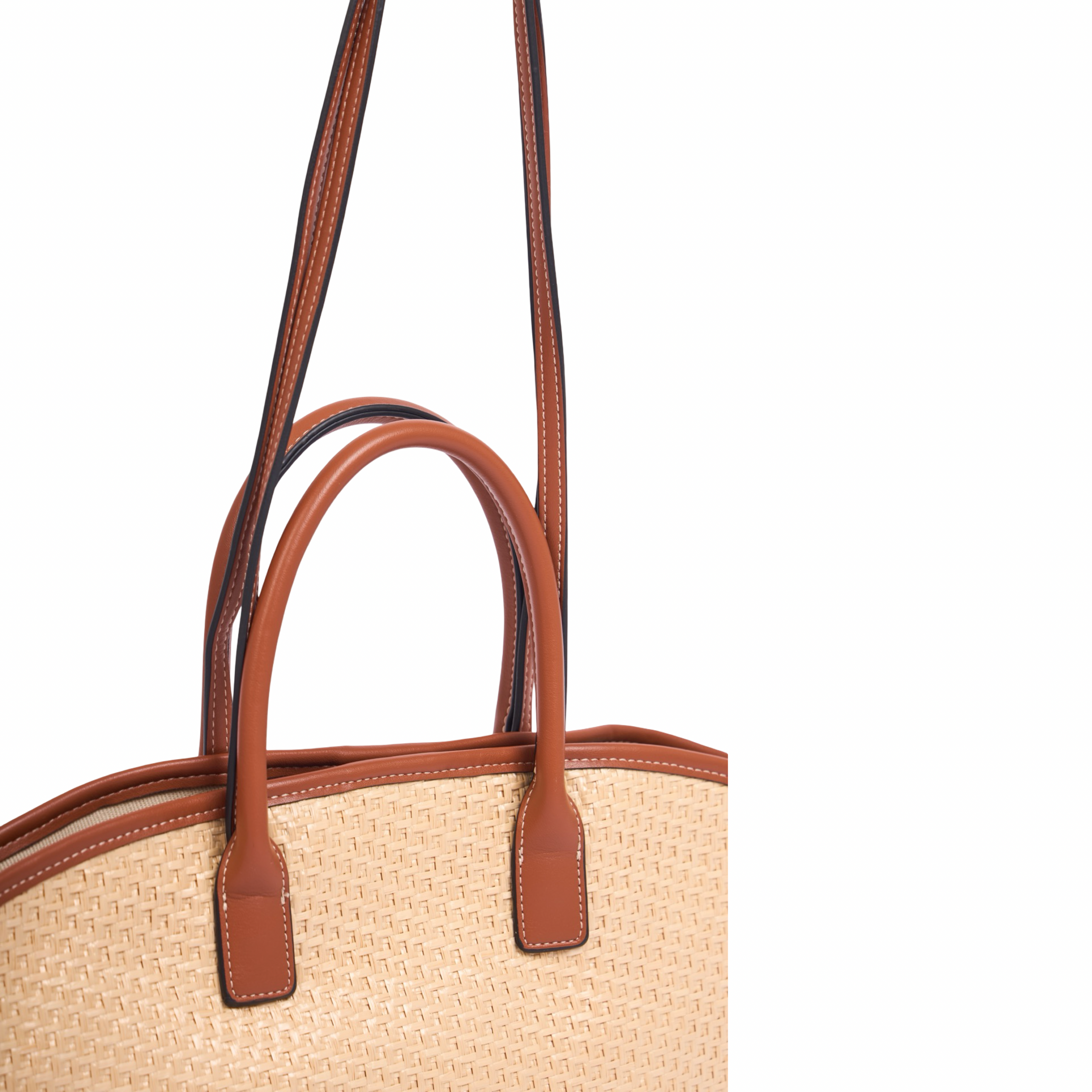 Artisan Vovage – Straw Shoulder Bag – Brown