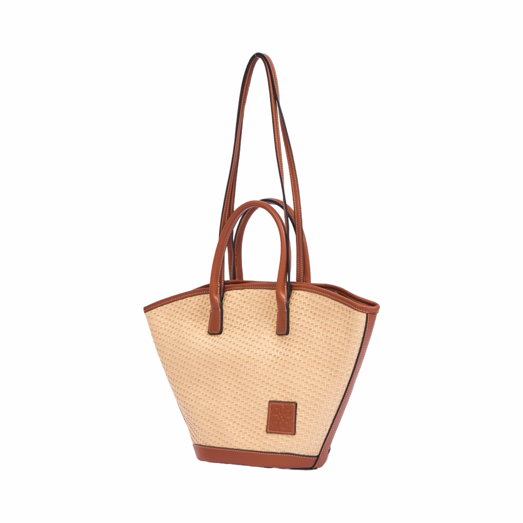 Artisan Vovage – Straw Shoulder Bag – Brown