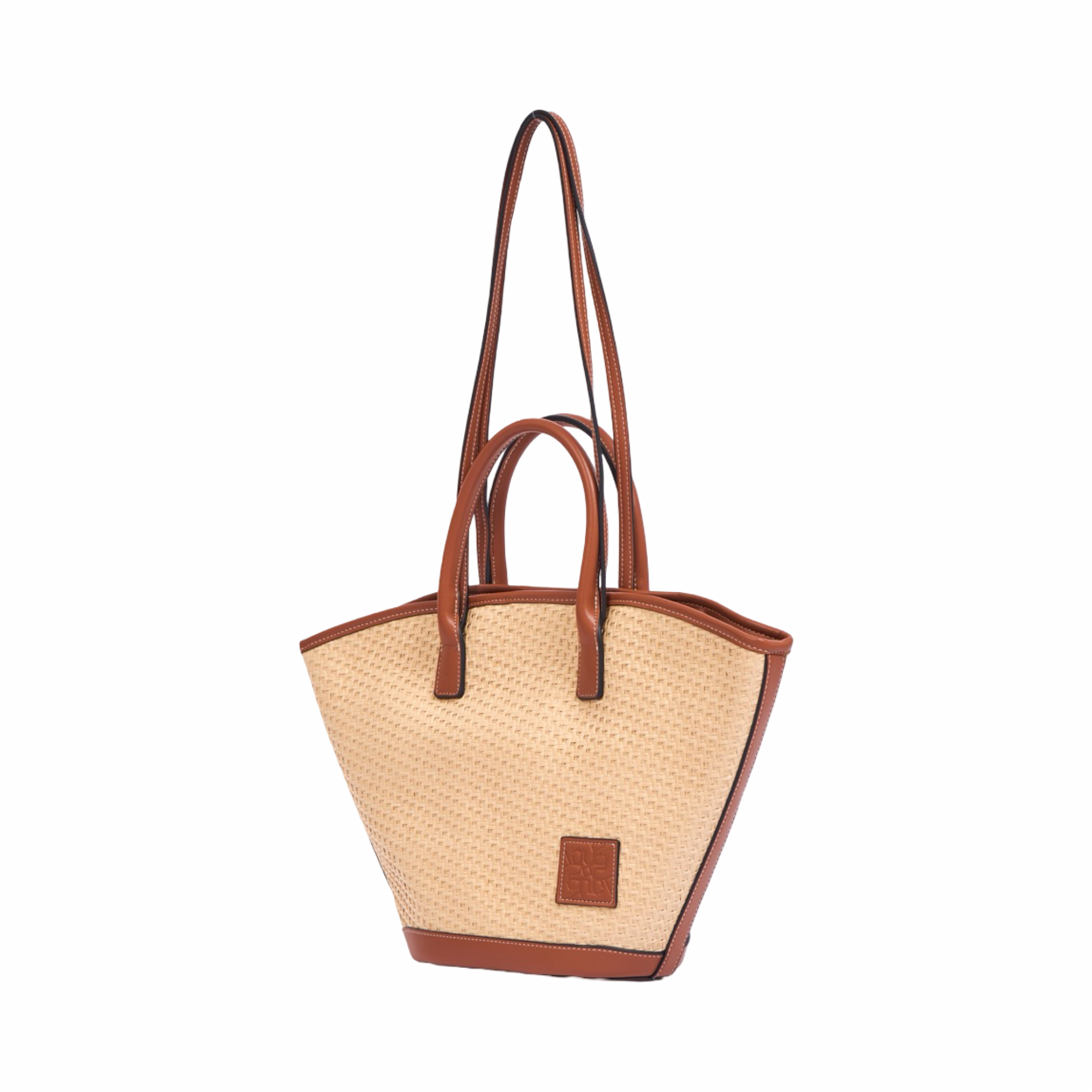 Artisan Vovage – Straw Shoulder Bag – Brown