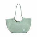 Artisan Leather – Woven Leather Tote Bag L – Blue