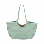 Artisan Leather – Woven Leather Tote Bag L – Blue