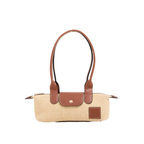 Resort Weave – Mini Shoulder Bag – Brown
