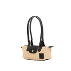 Resort Weave – Mini Shoulder Bag – Black