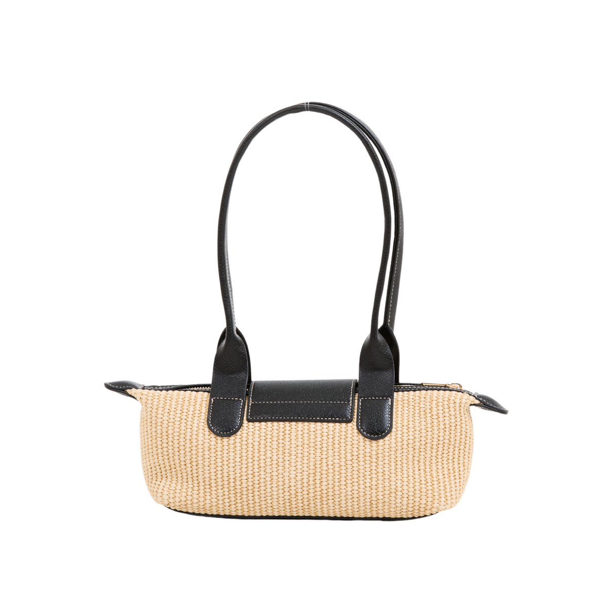 Resort Weave – Mini Shoulder Bag – Black