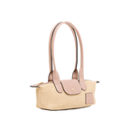 Resort Weave – Mini Shoulder Bag – Beige