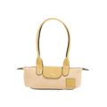 Resort Weave – Mini Shoulder Bag – Yellow