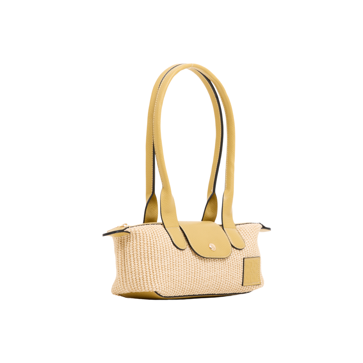 Resort Weave – Mini Shoulder Bag – Yellow