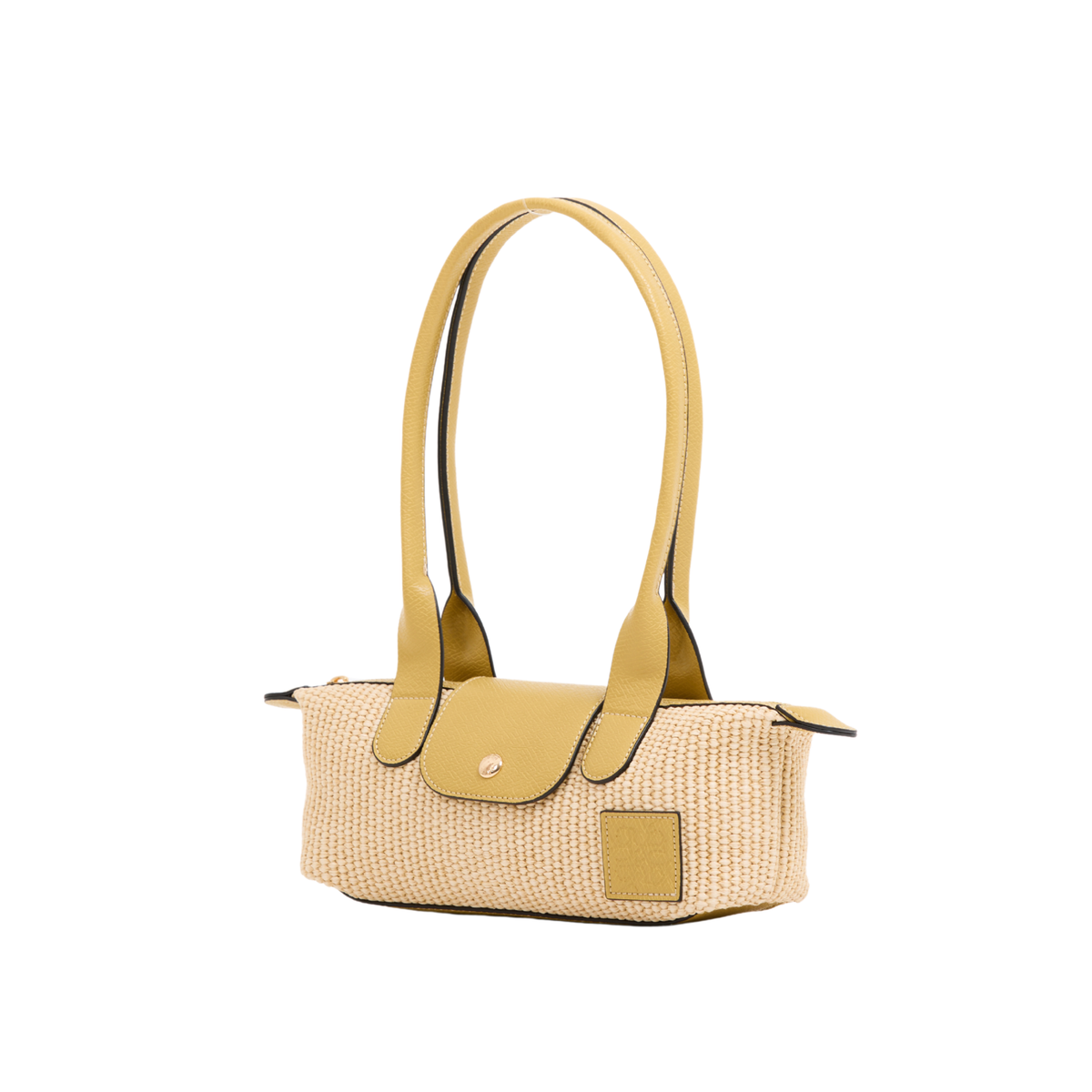 Resort Weave – Mini Shoulder Bag – Yellow