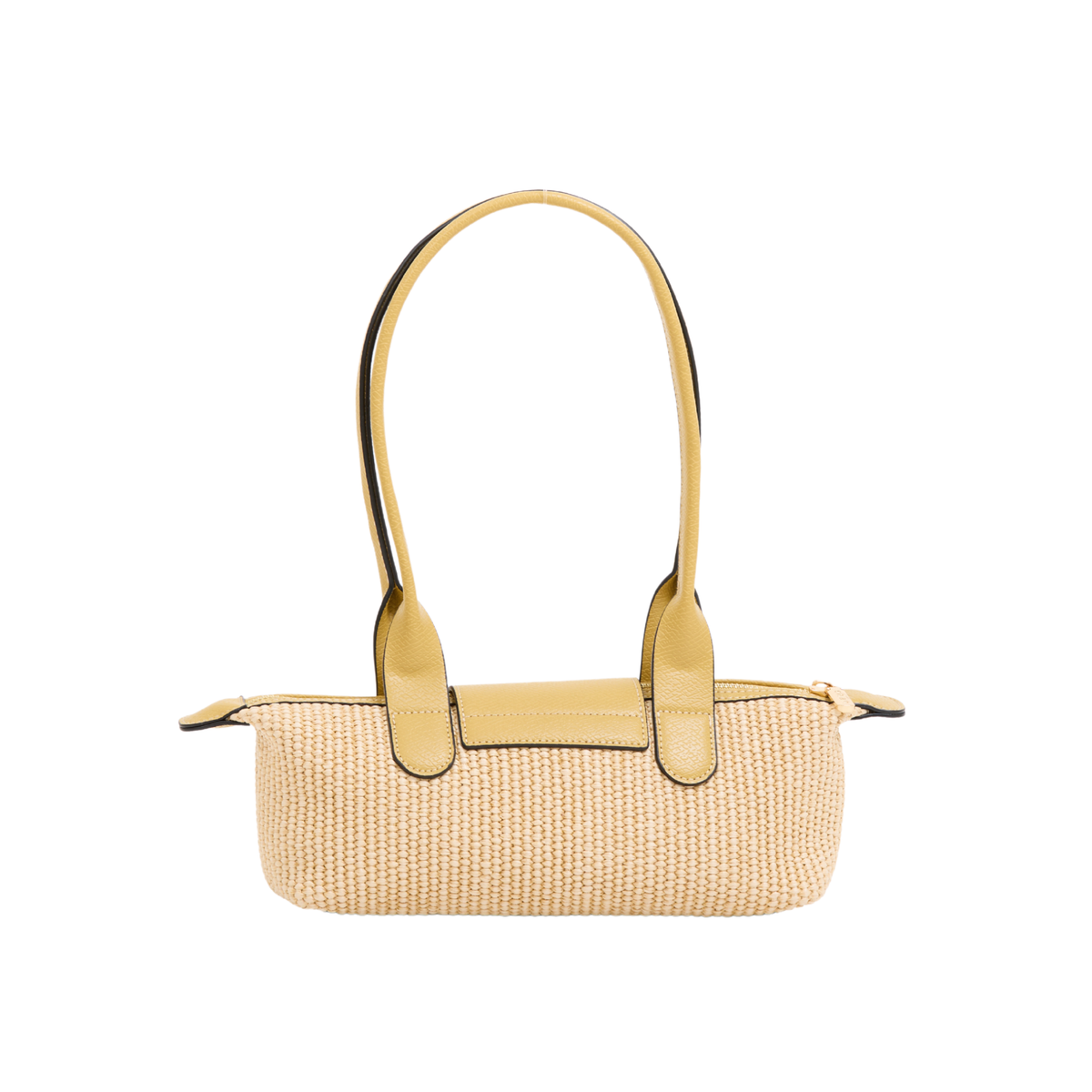 Resort Weave – Mini Shoulder Bag – Yellow