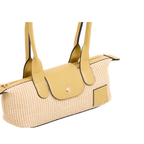 Resort Weave – Mini Shoulder Bag – Yellow