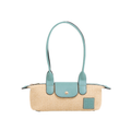 Resort Weave – Mini Shoulder Bag – Mint