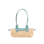 Resort Weave – Mini Shoulder Bag – Mint