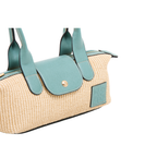 Resort Weave – Mini Shoulder Bag – Mint