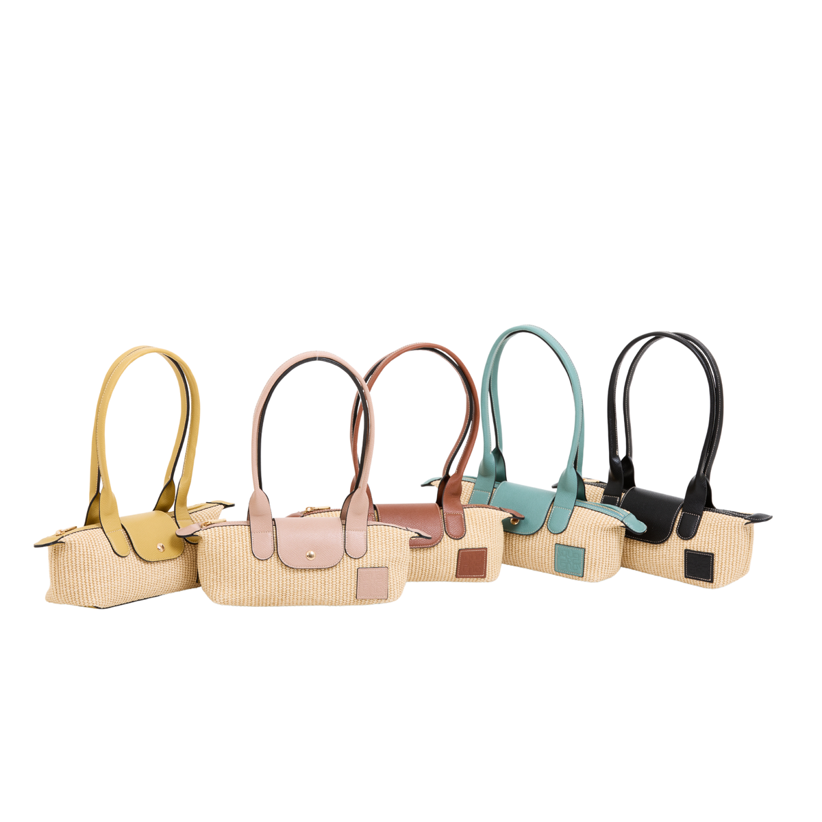 Resort Weave – Mini Shoulder Bag – Yellow