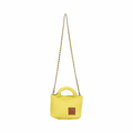 Signature Weave – Hobo Crossbody Bag S – Yellow