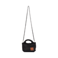 Signature Weave – Hobo Crossbody Bag S – Black