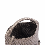 Signature Weave – Hobo Bag M – Silver