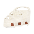 Signature Weave – Hobo Bag L – White