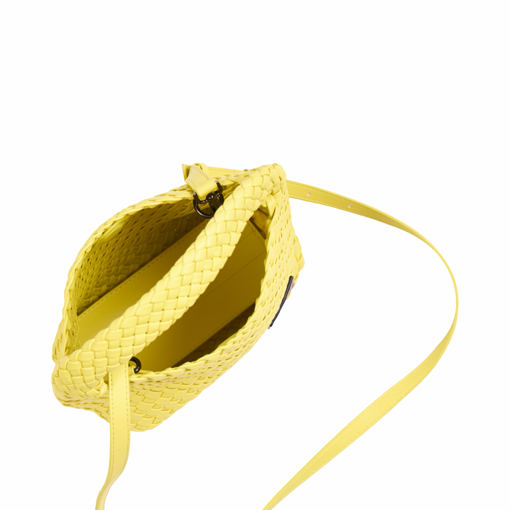 Signature Weave – Hobo Bag M – Yellow