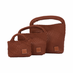 Signature Weave – Hobo Bag M – Cinnamon Brown