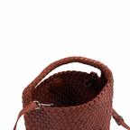 Signature Weave – Hobo Bag M – Cinnamon Brown