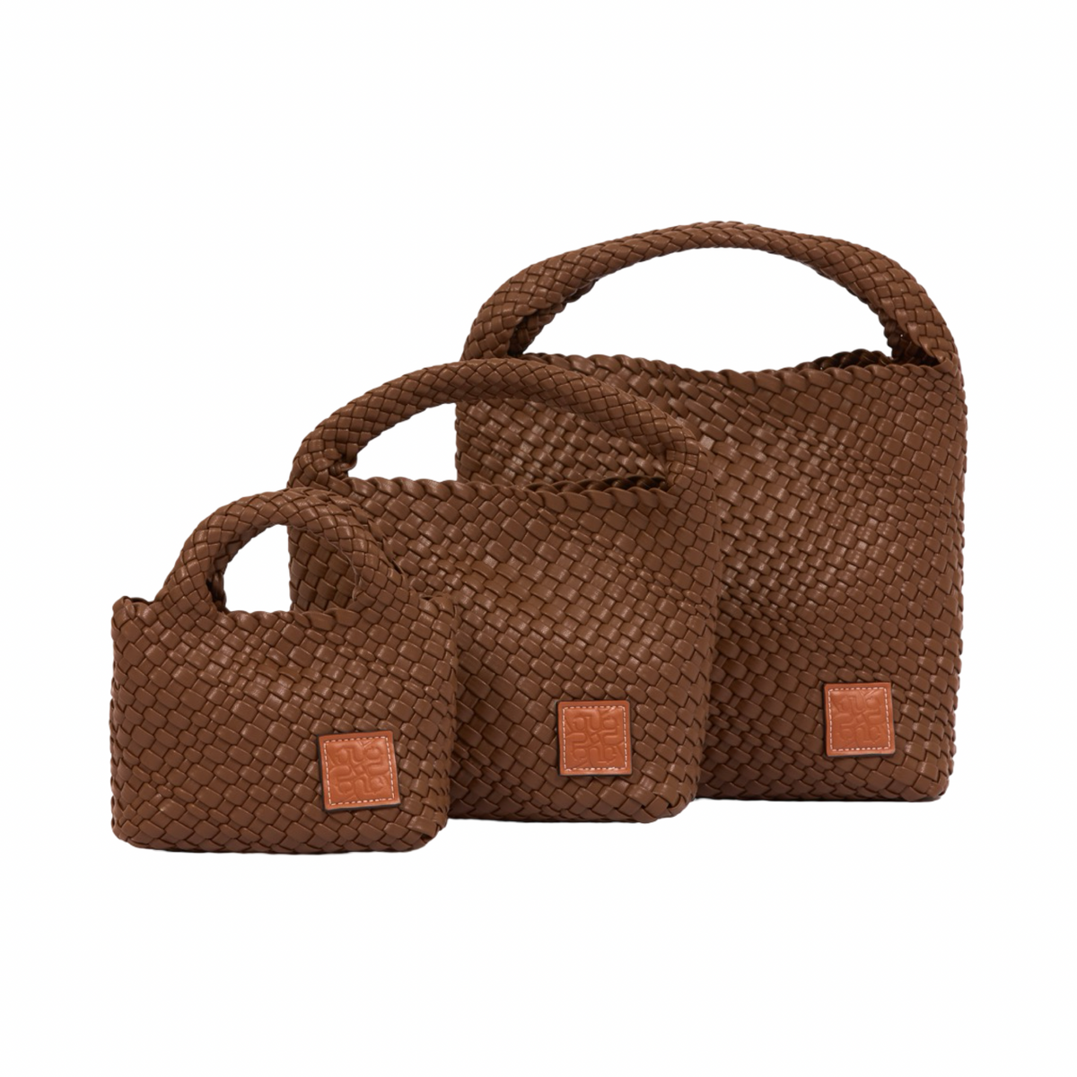 Signature Weave – Hobo Bag M – Chestnut