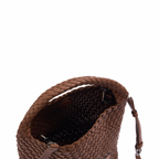 Signature Weave – Hobo Bag M – Chestnut