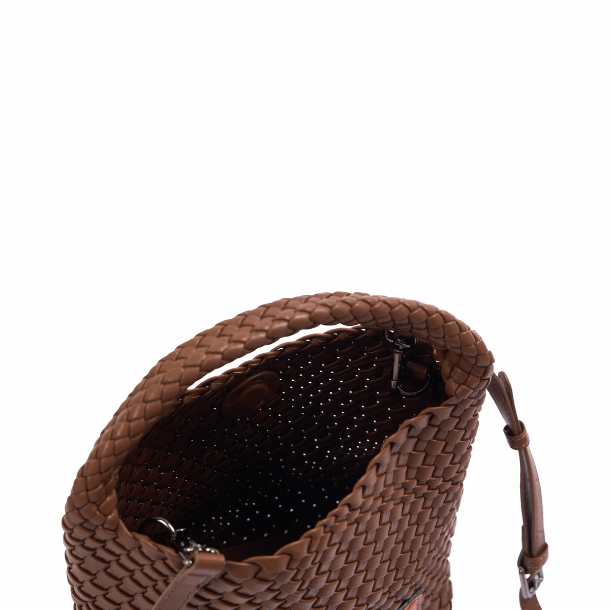 Signature Weave – Hobo Bag M – Chestnut