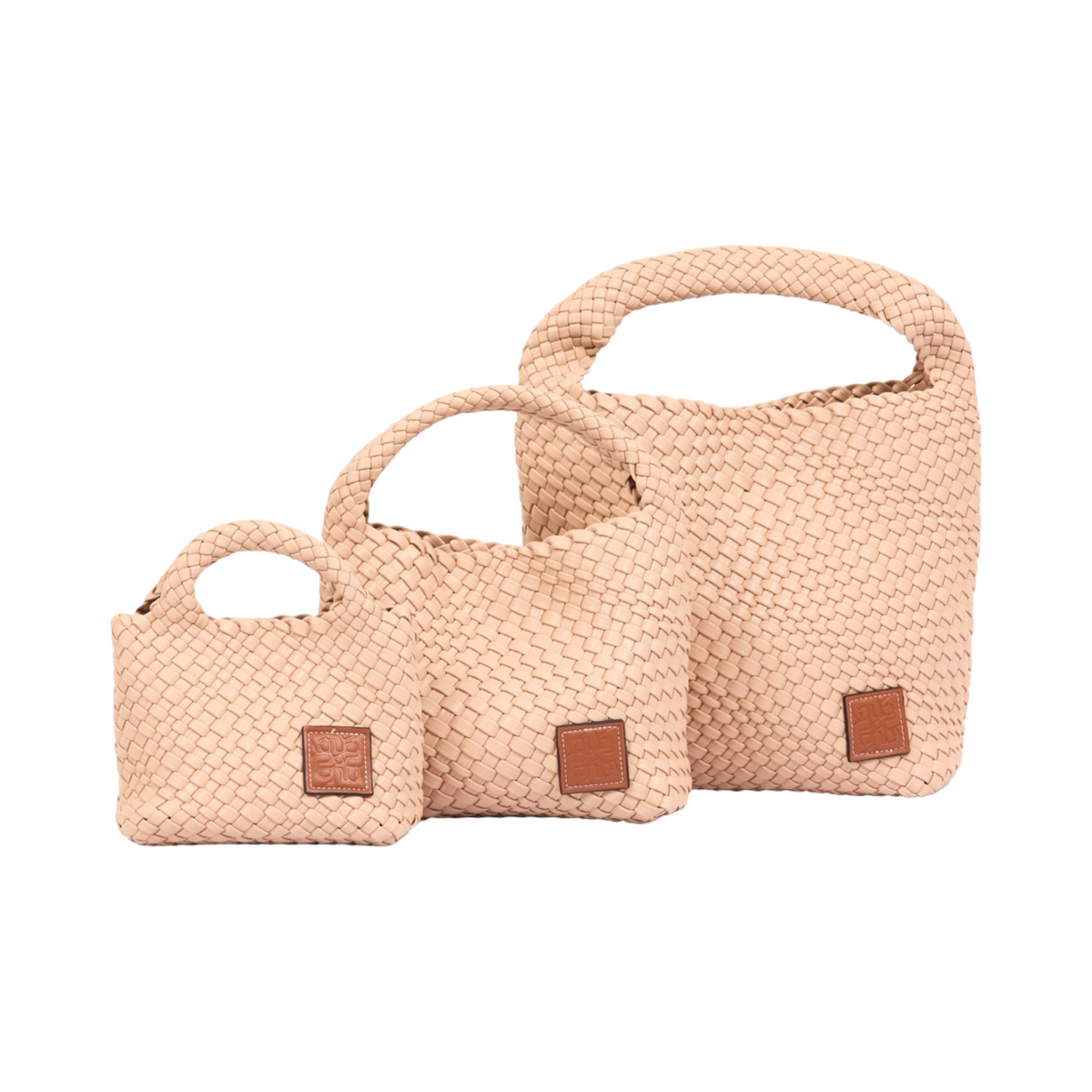 Signature Weave – Hobo Bag M – Khaki