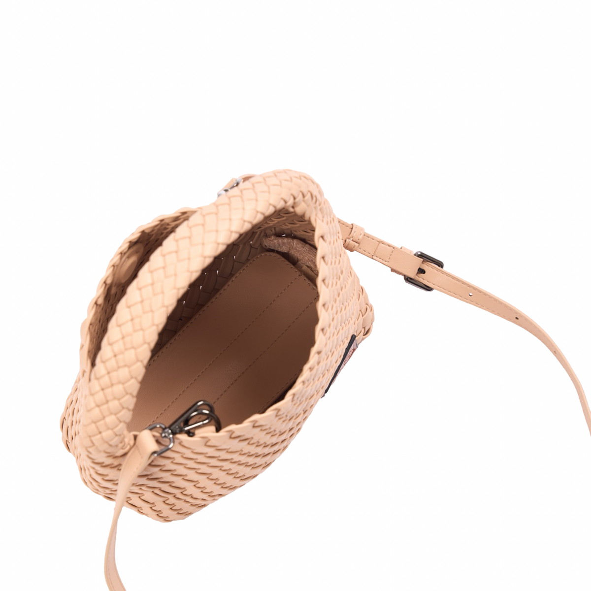 Signature Weave – Hobo Bag M – Khaki