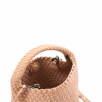 Signature Weave – Hobo Bag M – Khaki