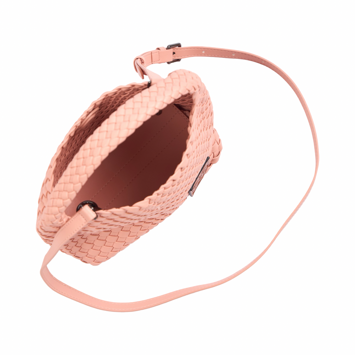 Signature Weave – Hobo Bag M – Baby Pink