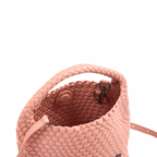 Signature Weave – Hobo Bag M – Baby Pink