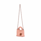 Signature Weave – Hobo Crossbody Bag S – Baby Pink
