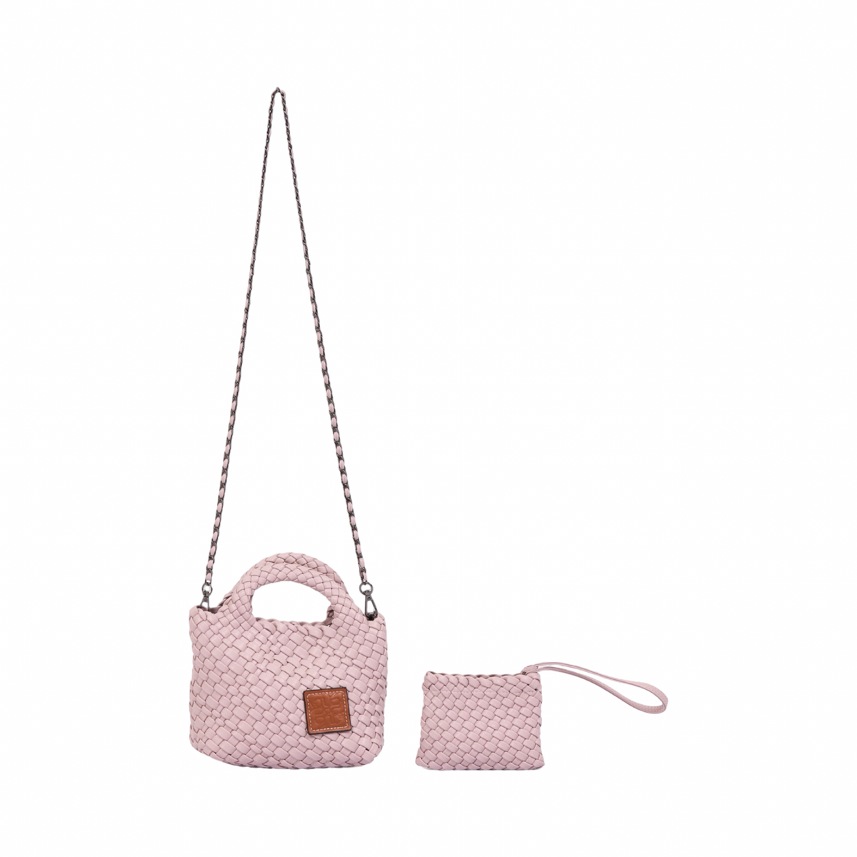 Signature Weave – Hobo Crossbody Bag S – Lavender